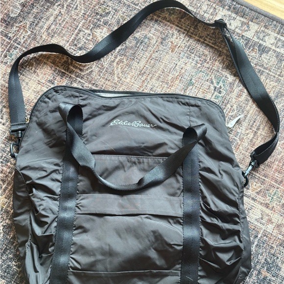 Eddie Bauer Black Duffel Bag - Picture 1 of 6